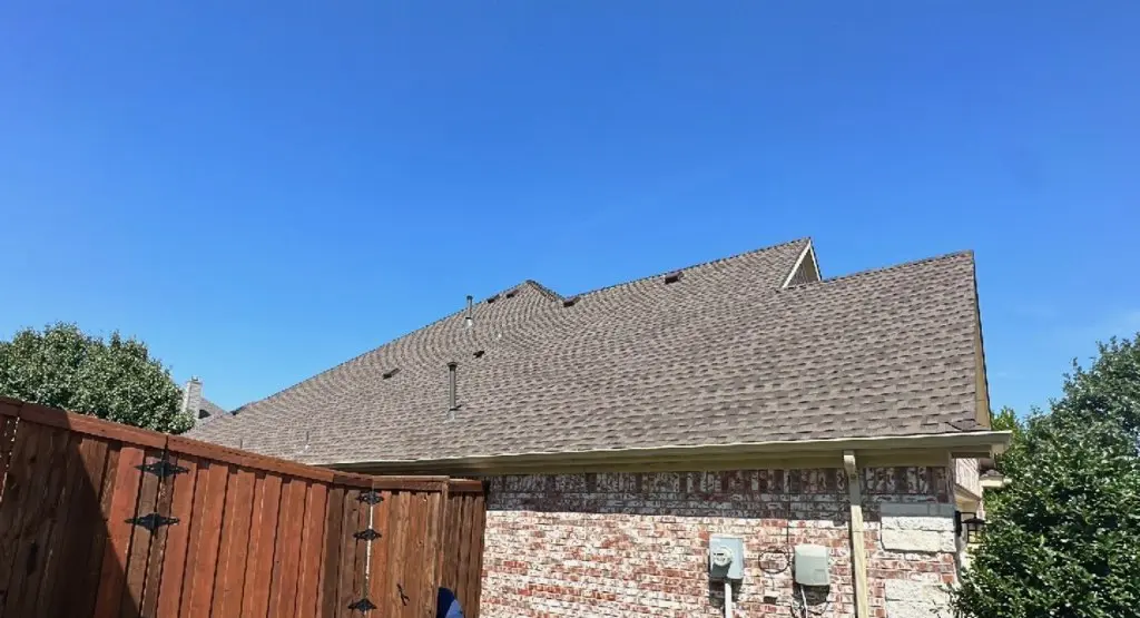 Completed roof replacement project in Solvang